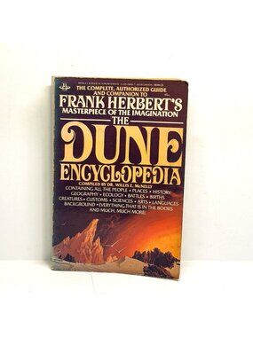 The Dune Encyclopedia Willis McNelly Herbert Authorized 1984 Paperback